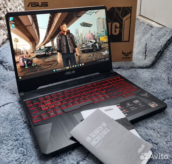 Игровой ноутбук Asus Tuf Gaming /Ryzen5/RX560X-4гб