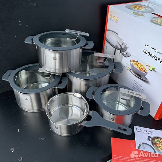 Набор кастрюль Zwilling Simplify 5 предметов
