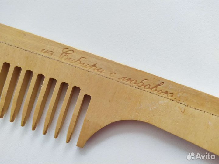Расческа деревянная