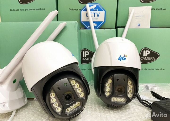 Камера видеонаблюдения уличная симкартой 4G V20