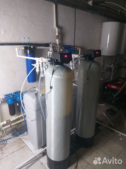 Система очистки воды. Фильтрация воды. 