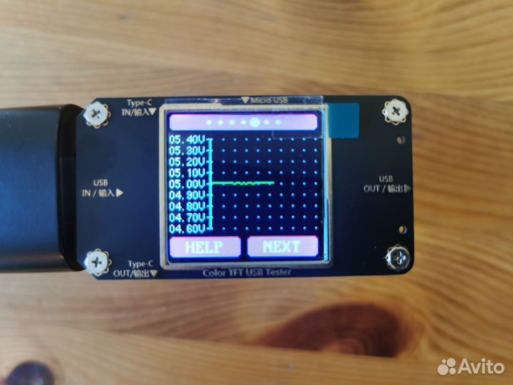 Вольтметр USB