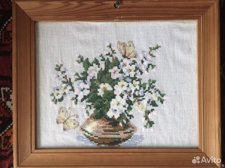 Вышивка крестом ручная работа