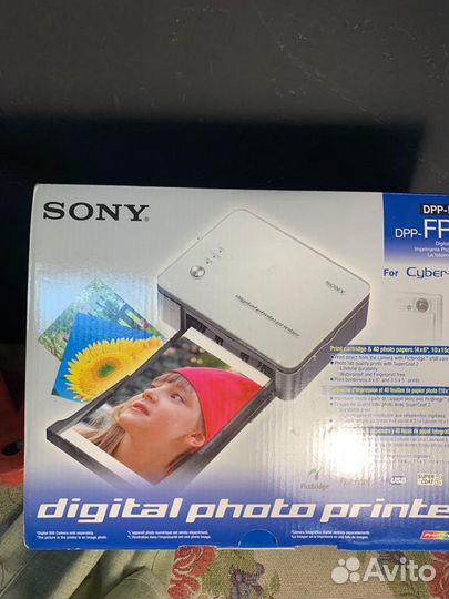 Цифровая фотокамера DSC-S40 с фотопринтером DPP-FP