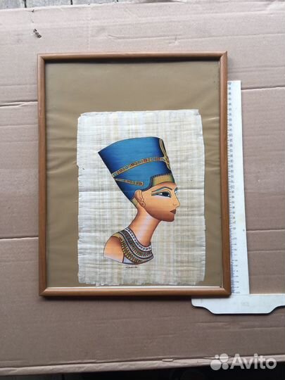 Картины из папируса