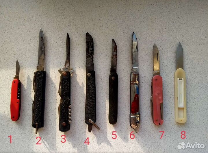 Нож СССР складной карманный восстановление