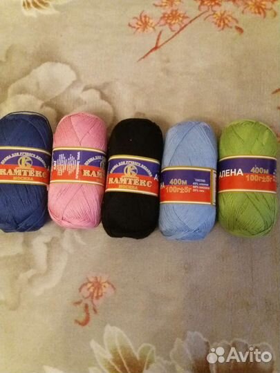 Пряжа для вязания Алена,Бонди