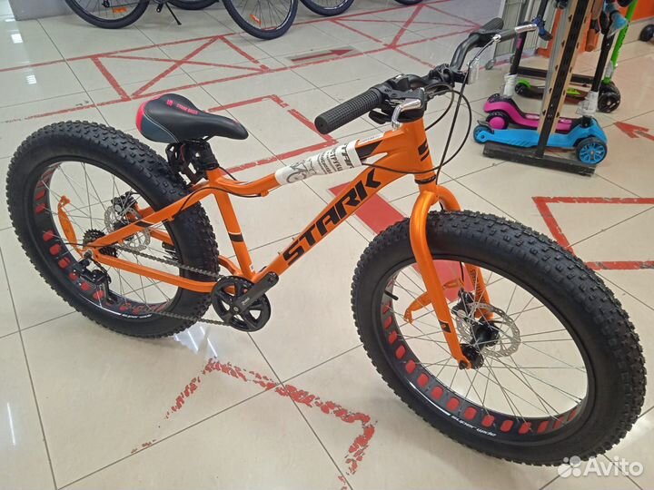 Велосипед Stark Rocket Fat 24.1 D (2021) Фэтбайк