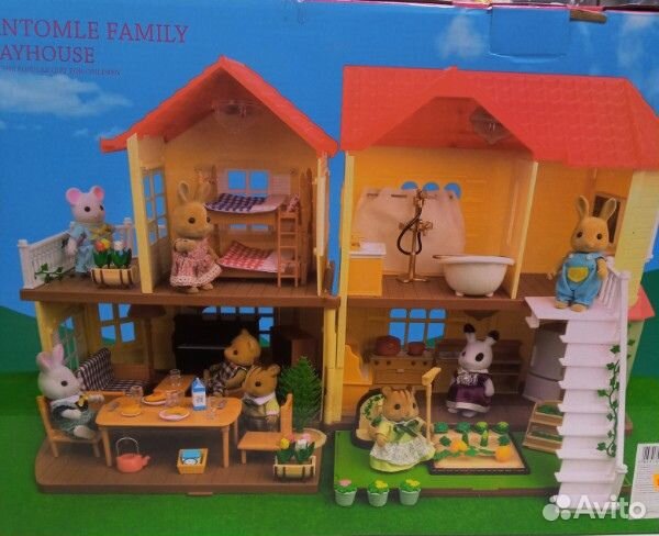 Кукольный домик с аксессуарами