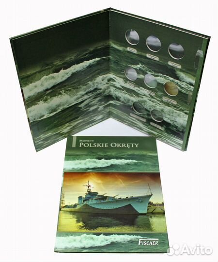 8 монет в альбоме серии 