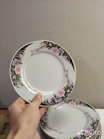 Китайский фарфор тарелки десертные
