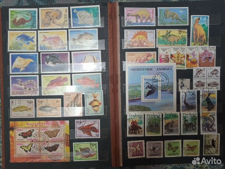 Марки. Фауна. Набор а2