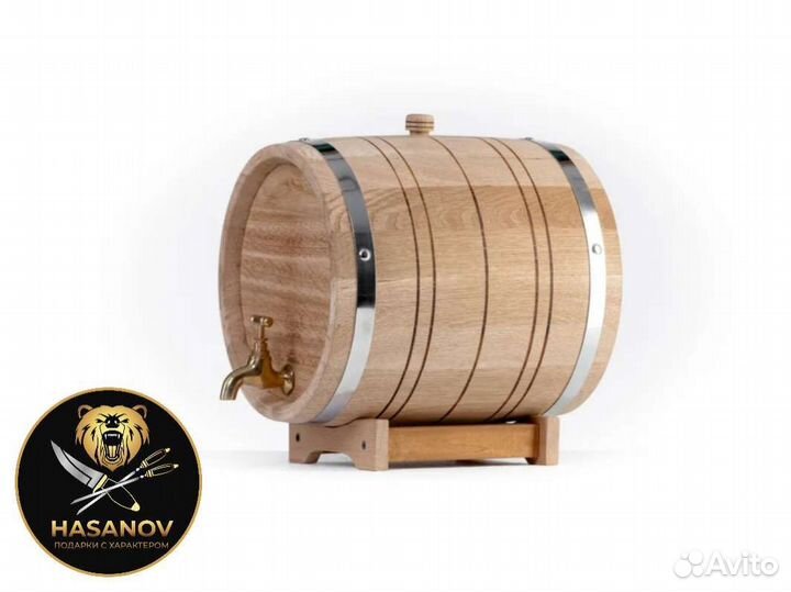 Бочка дубовая 5 литров
