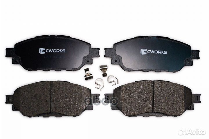 Тормозные колодки передние (Low Metallic) C11CR