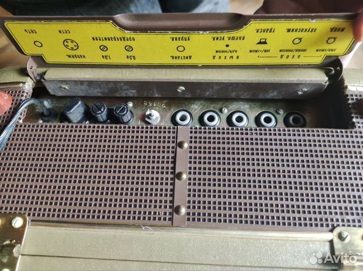 Магнитофон катушечный Комета бронь