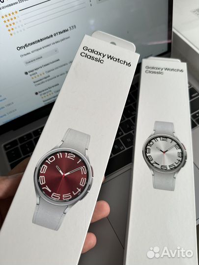 Часы Samsung Galaxy Watch 6 classic 43mm