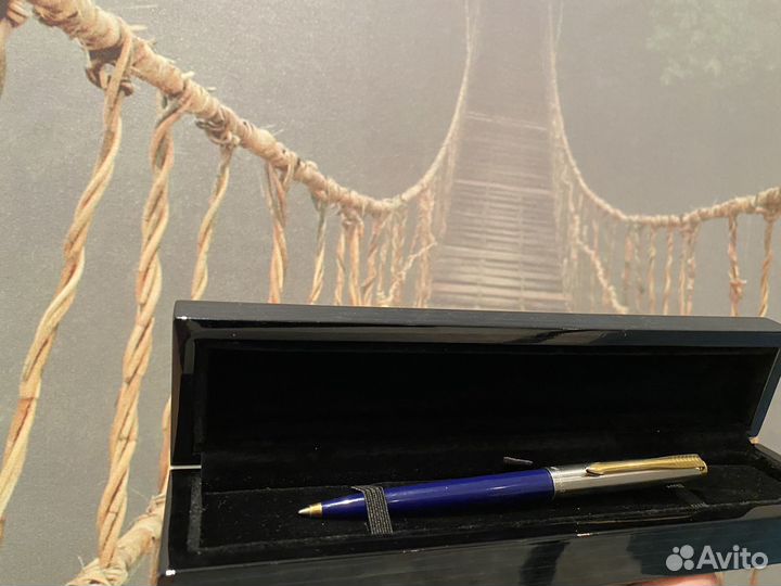 Ручка паркер шариковая синяя, Made in UK