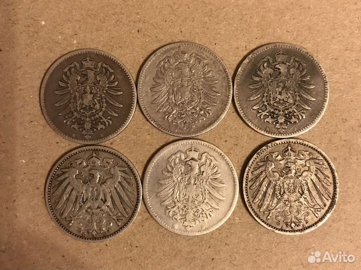 Монеты германии серебро
