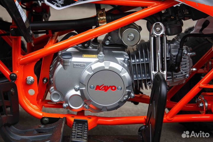 Квадроцикл Kayo Predator 110 белый