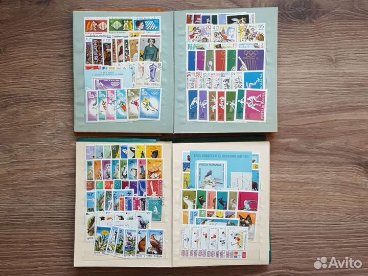 Почтовые марки Румыния времён СССР советские вещи