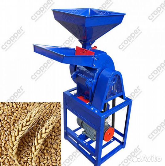 Зернодробилка кормоизмельчитель Bizon-181dxe серии