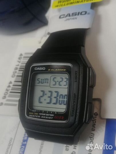 Часы наручные Casio F-201W-1AEF