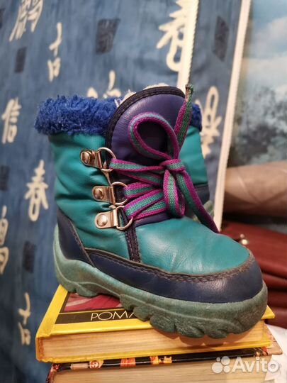 Ботинки демисезонные для мальчика 21 размер