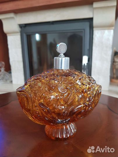 Винтажный парфюмерный флакон, Чехословпкия, старый