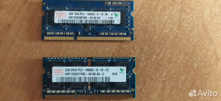 Оперативная память ddr3 для ноутбука