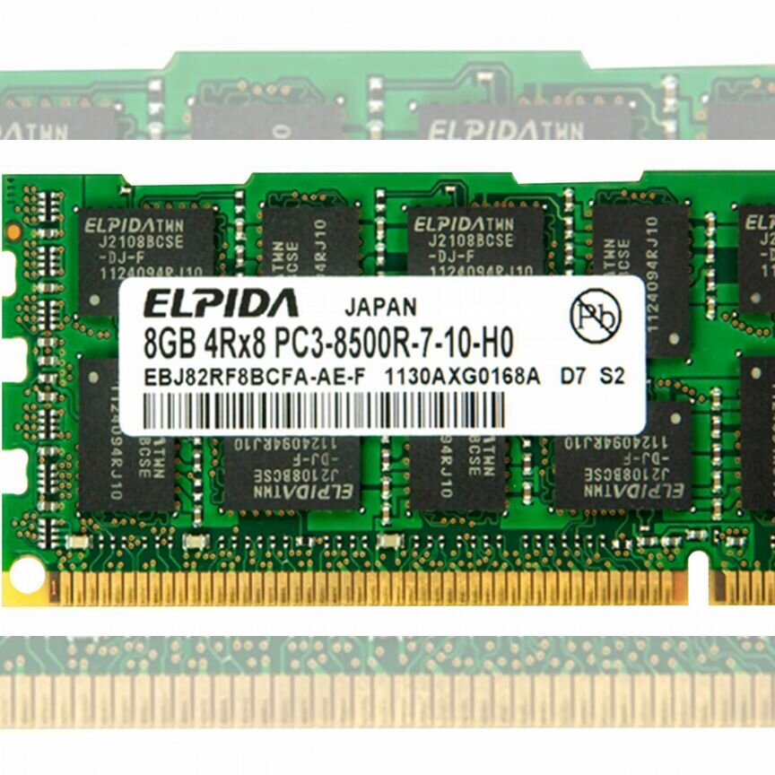 [EBJ82RF8BCFA-AE] Оперативная Память Elpida -F 8gb Ebj82rf8bcfa-Ae