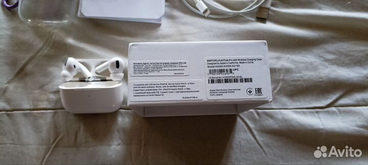 Apple airpods Pro+чехол