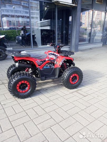 Квадроцикл подростковый Classic 8 NEW LUX Красный