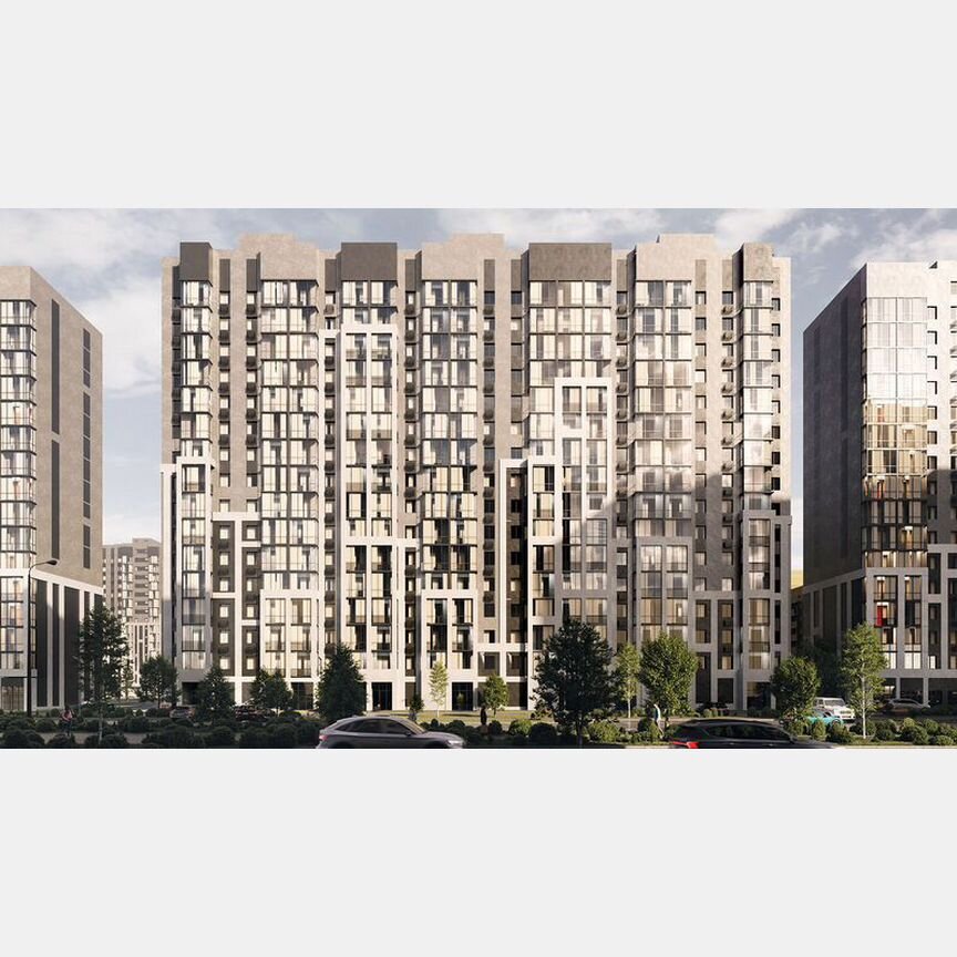 2-к. квартира, 51,9 м², 15/15 эт.