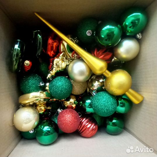 Елочные игрушки пакетом