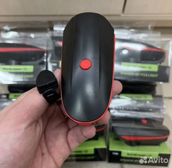 Велосипедный фонарь + звонок