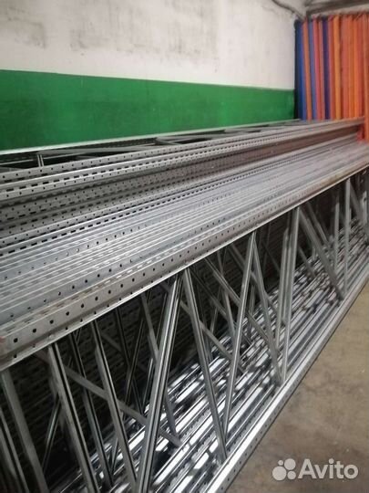 Стелажи палетные складские фронтальные бу