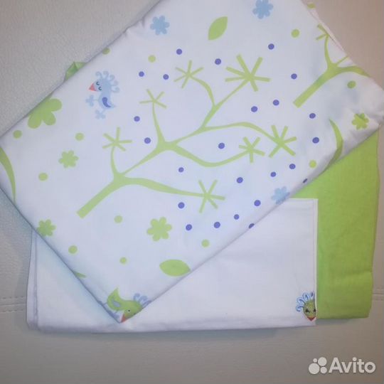 Постельное икея для детской кроватки.(0-3)