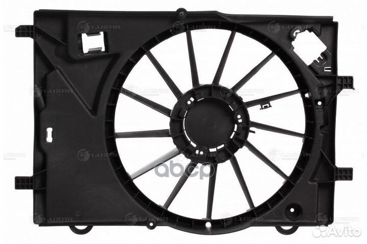 Кожух э/вентилятора охл. chevrolet aveo /opel M