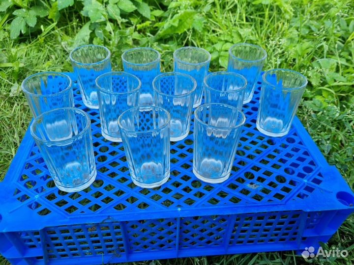 Стаканы и рюмки граненные СССР