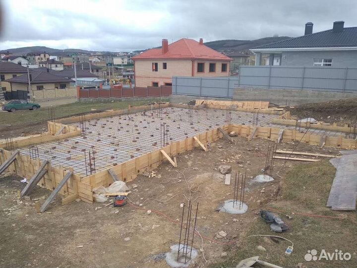 Строительство домов, ремонт, бетонные работы