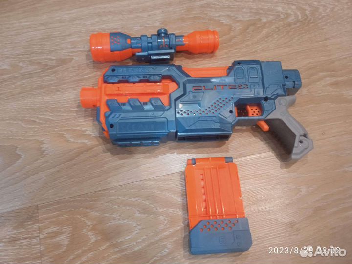 Бластер nerf