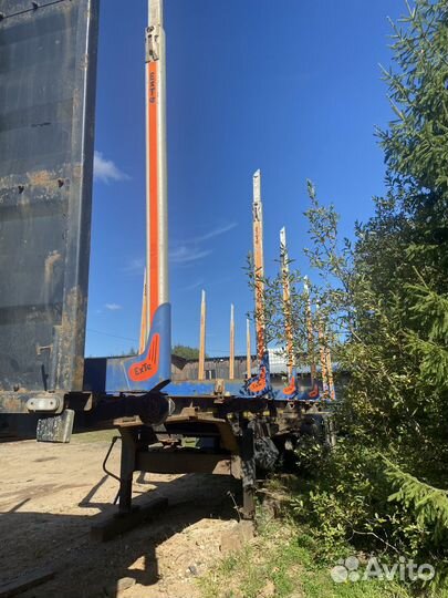 Полуприцеп лесовоз (сортиментовоз) Meusburger Новтрак SH-345, 2014