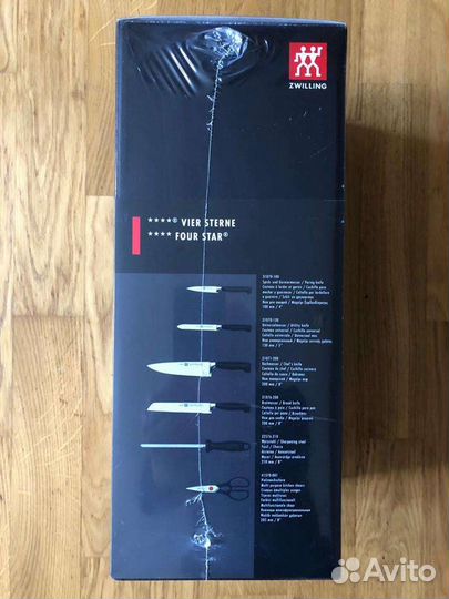 Кухонные ножи zwilling fier star 7пр