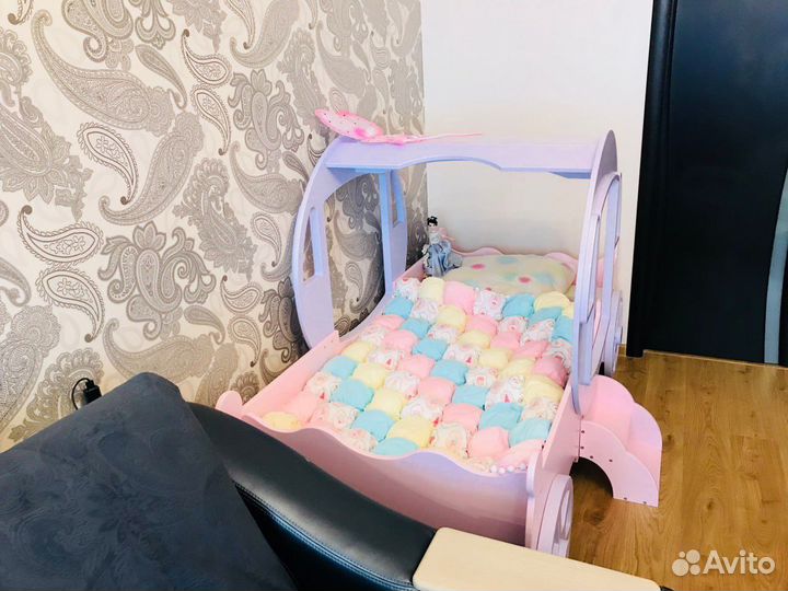 Кровать карета Princess торг