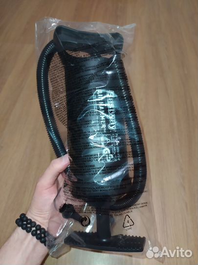 Насос ручной Bestway 0.85L с 3мя насадками