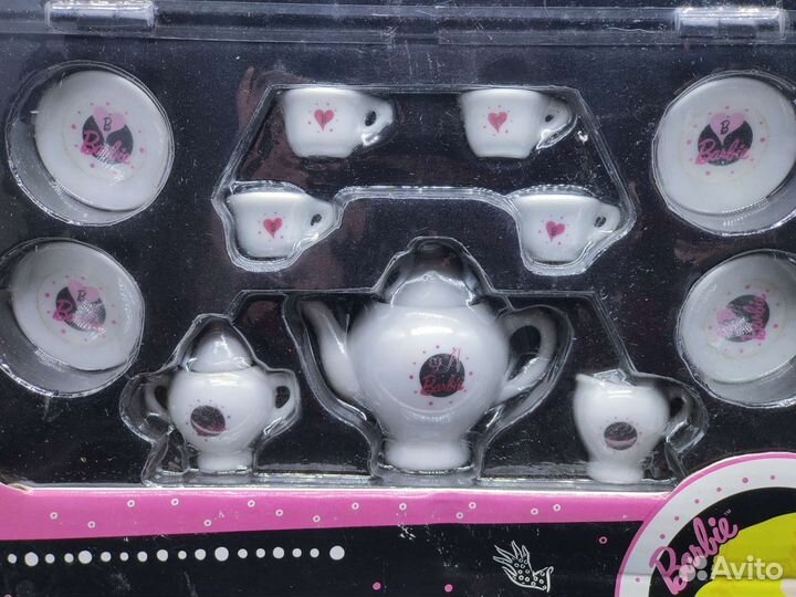 1994 -95 год. Коллекционная посуда для кукол Барби