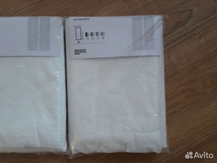 Тюль Аlvine Spets, Лиль, Хилдрун, Хилья, lkea