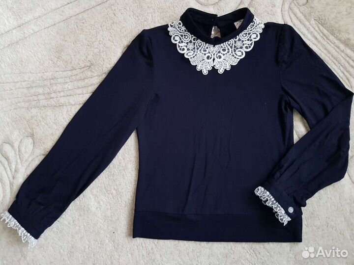 Блуза школьная, рост 140