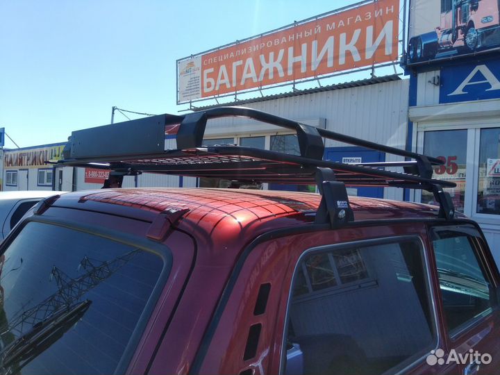 Багажник экспедиционный Ваз Нива (с сеткой)
