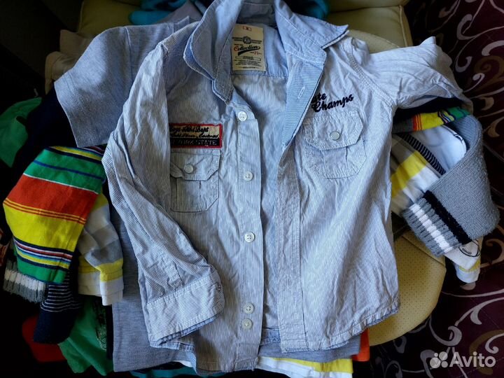 Вещи на мальчика пакетом 98